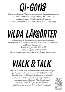 Affisch Maja Lindström sommarprogram Hökarängen